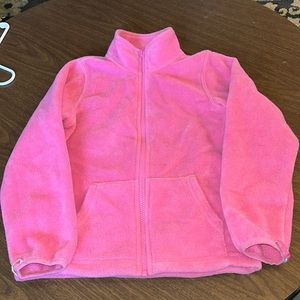 CHILDRENS PLACE fleece, pink, real pockets, warm, soft